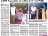 Bitter Cassava returns, still relevant (June 12,&nbsp;2016)