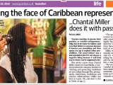 Changing the Face of Caribbean Representation… Chantal Miller does it with passion (October 22,&nbsp;2015)