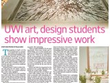 UWI art and design students show impressive work (May 1,&nbsp;2016)