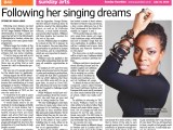 Danielle Williams – following her singing dreams (July 31,&nbsp;2016)