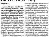 MacFarlane set to impress with Christmas Joy (November 9,&nbsp;2015)
