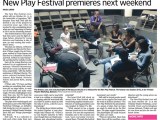 New Play Festival premieres next weekend (October 23,&nbsp;2016)