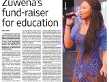 Zuwena’s fundraiser for education (January 8,&nbsp;2017)