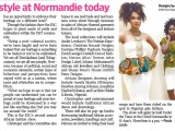 ESC Fashion show showcases Continental style at the Normandie (July 3,&nbsp;2016)
