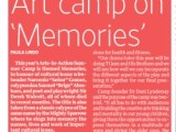 Arts in Action camp on Memories (June 18,&nbsp;2017)