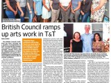 British Council ramps up arts work in T&T (March 19,&nbsp;2017)