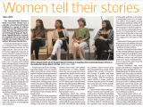 Women tell their stories at women’s event (April 9,&nbsp;2017)