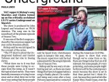 K Bishop goes “Underground” (March 26,&nbsp;2017)