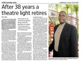 Theatre light Knolly Whiskey retires after 38 years (June 25,&nbsp;2017)