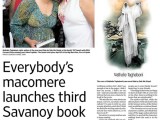 Everybody’s macomere launchs third Savanoy book (April 30,&nbsp;2017)